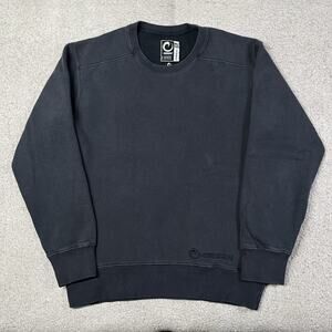 Origin 100 Kilo Sweatshirt Mens S Blue Cotton Outdoor Work Hiking Crewneck Heavy